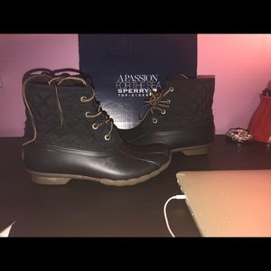 Sperry saltwater duck boots
